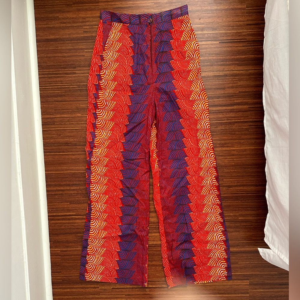 NWOT Anthropologie Sika High Waisted Wide Leg Trousers
